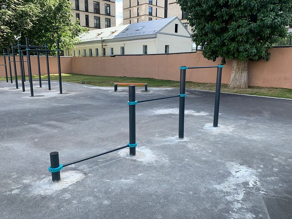 Городская воркаут площадка, Ленинский проспект, г. Москва